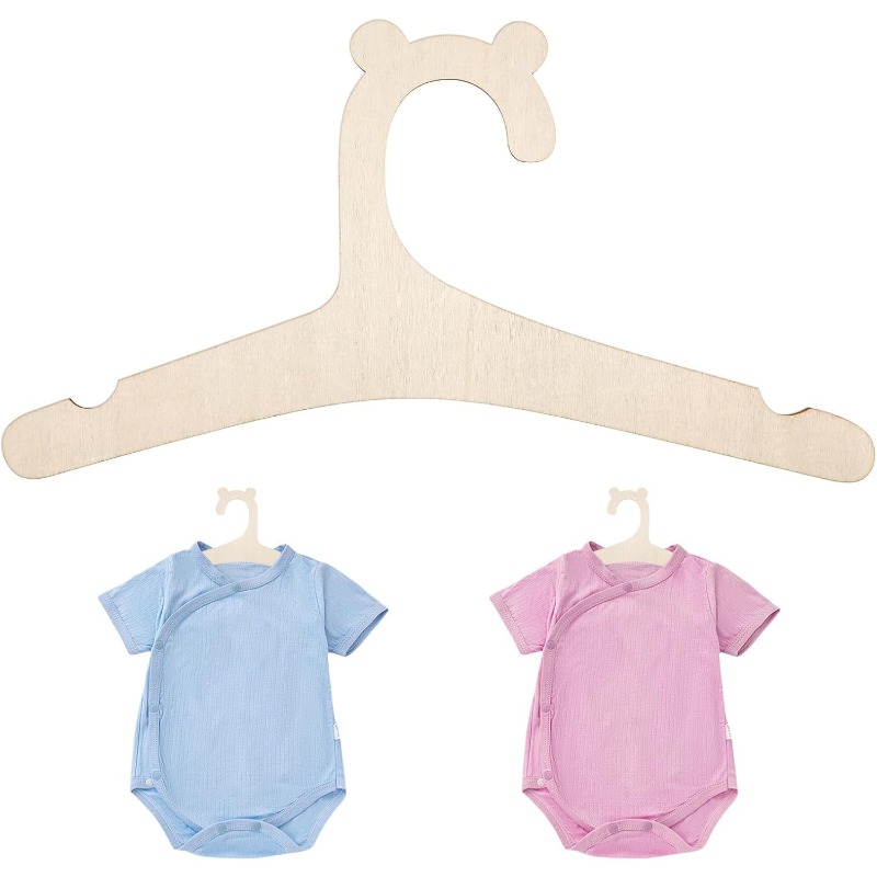 Baby Nursery Hangers - Porte-vêtements pour bébé en bois motif