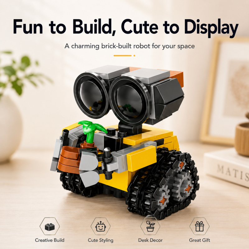 Lego Set Technic - Mini-ensemble de blocs de construction robot,
