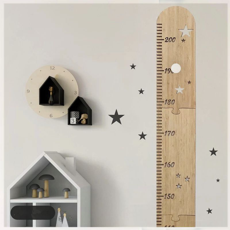 Baby Nursery Wall Mural - Règle de tableau de croissance en