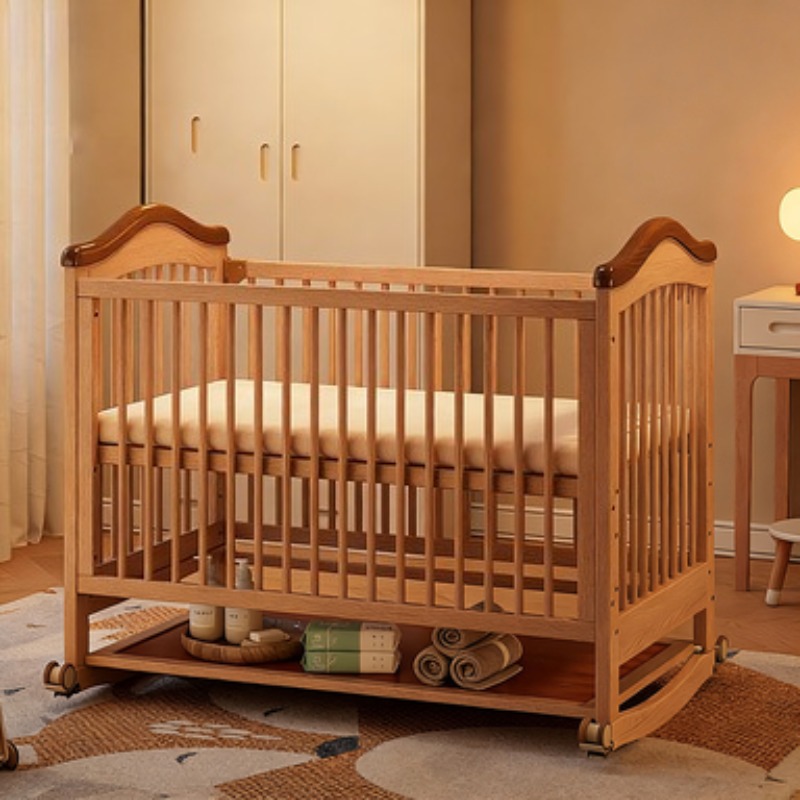 Convertible Crib Set - Lit co-lit convertible en hauteur réglable