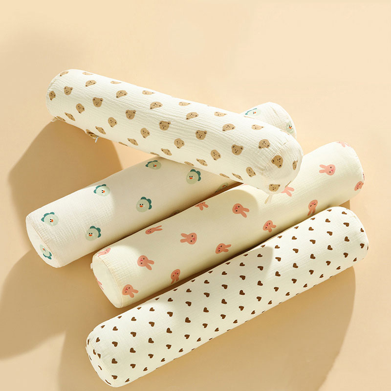 Convertible Crib Set - Oreiller rond pour bébé, oreiller à