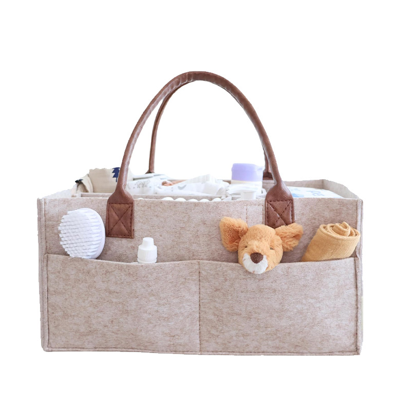 Baby Nursery Bags - Panier de rangement en feutre pour