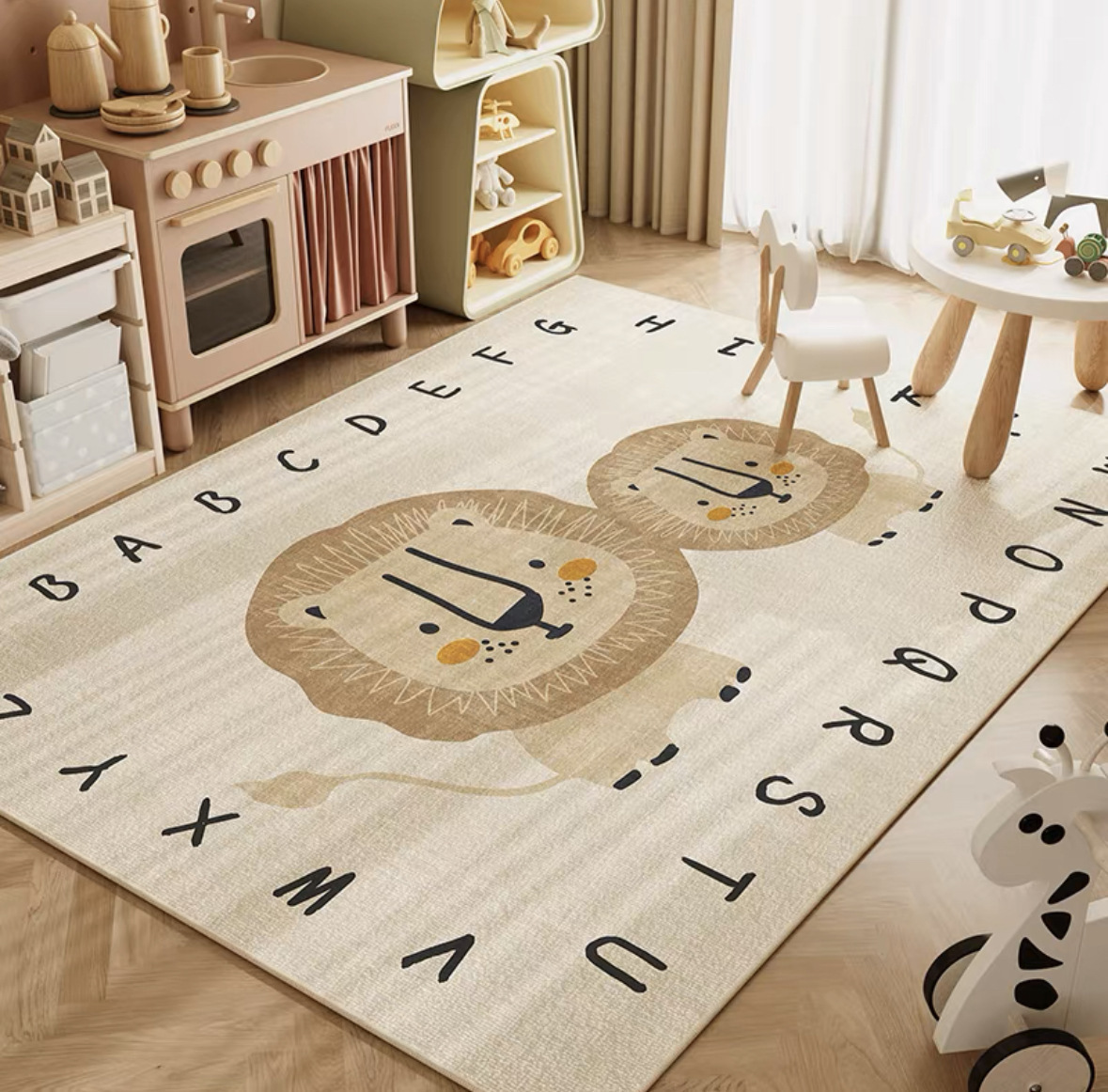 Soft Rug Nursery - Tapis d'éveil pour bébé VIKAMA, motif