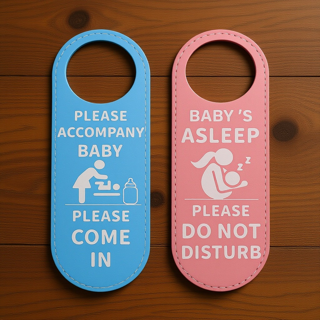 Baby Nursery Hangers - Lot de 2 panneaux de porte
