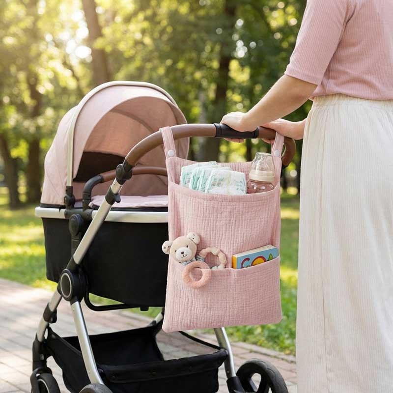 Baby Nursery Bags - Sac de rangement suspendu pour poussette