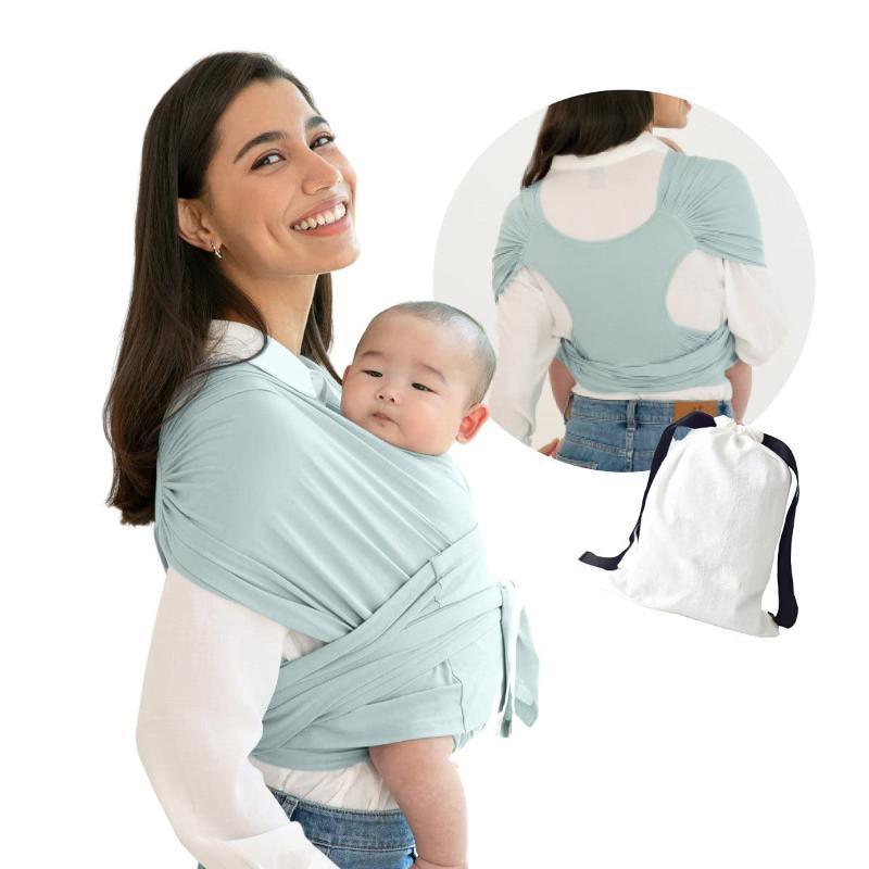 Baby Wrap Stretchy - Ceinture de transport extensible réglable pour