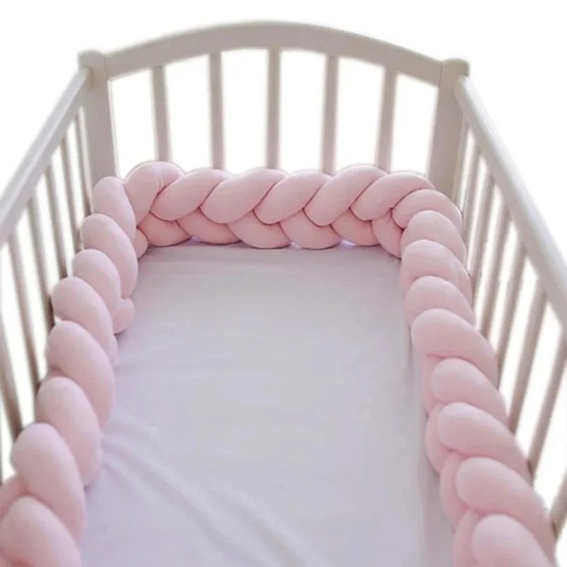 Convertible Crib Set - 1M/2M/3M/4M 2M bébé pare-chocs lit tresse