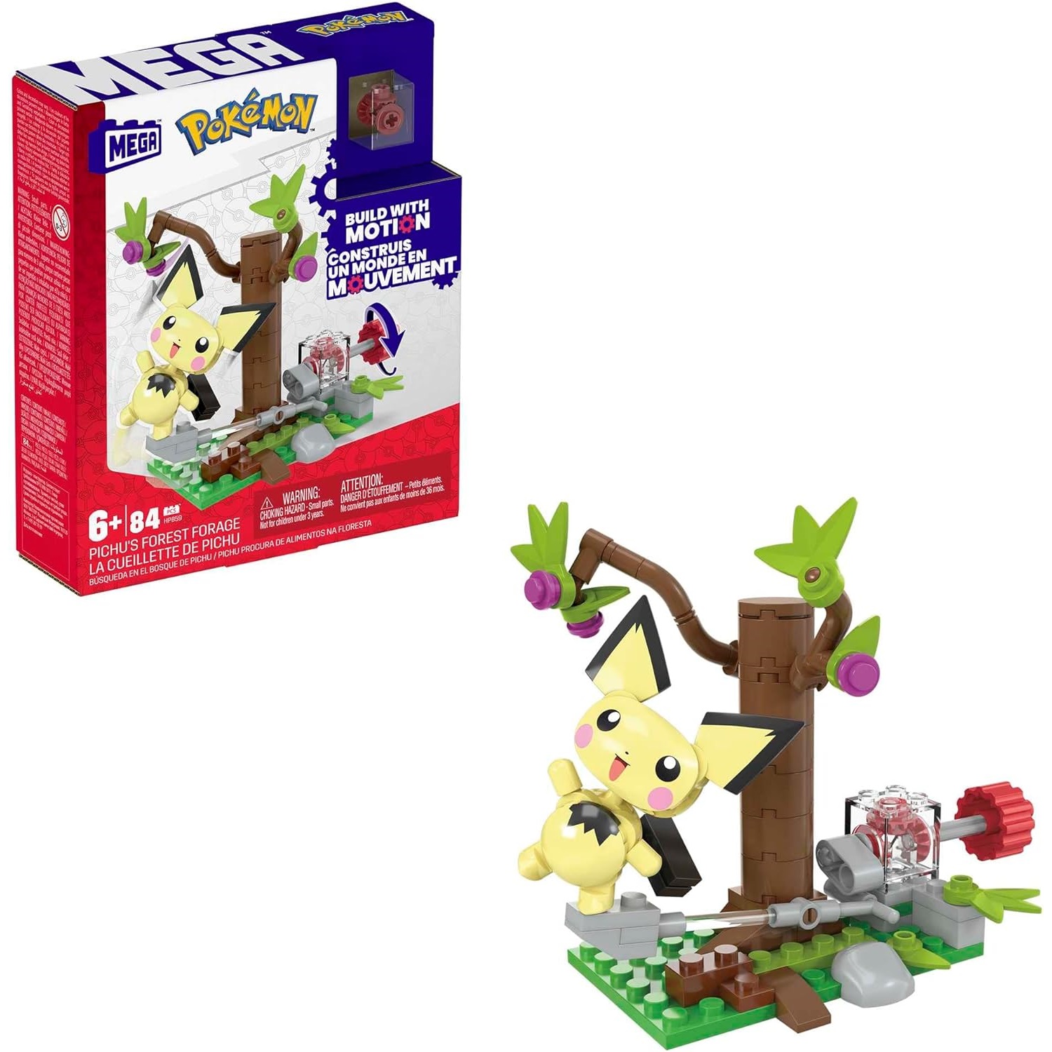 Lego Set Technic - Mega Pokemon Quest dans la forêt