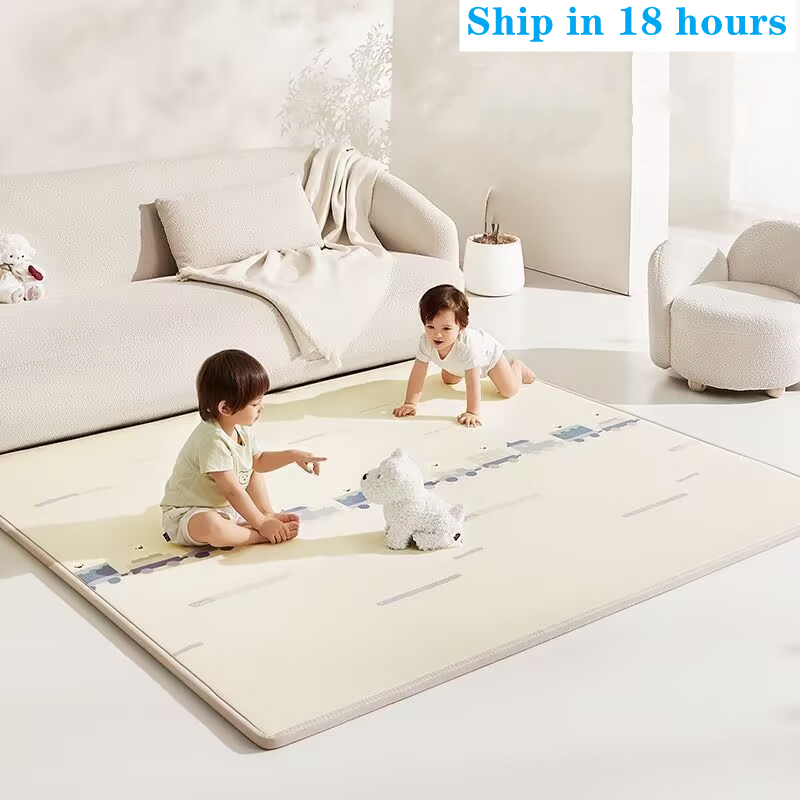 Soft Rug Nursery - Tapis de jeu épais en forme