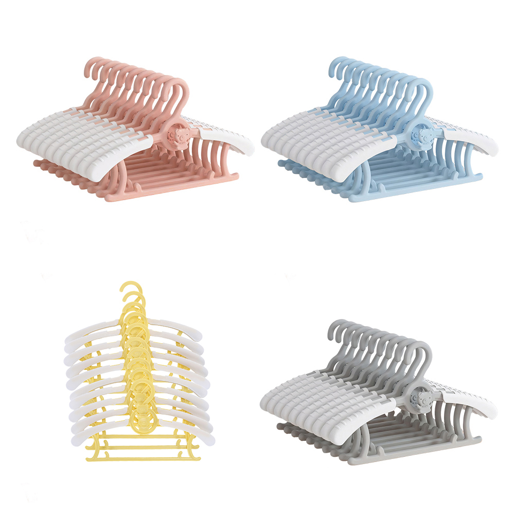 Baby Nursery Hangers - Lot de 10 cintres extensibles pour