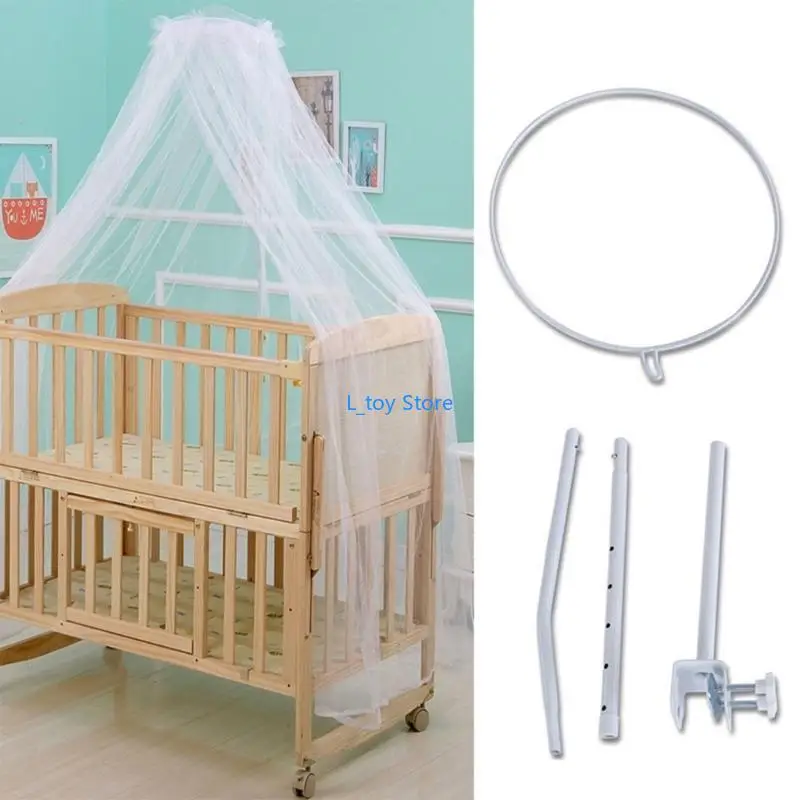 Convertible Crib Set - Support de moustiquaire réglable, Clip-on pour