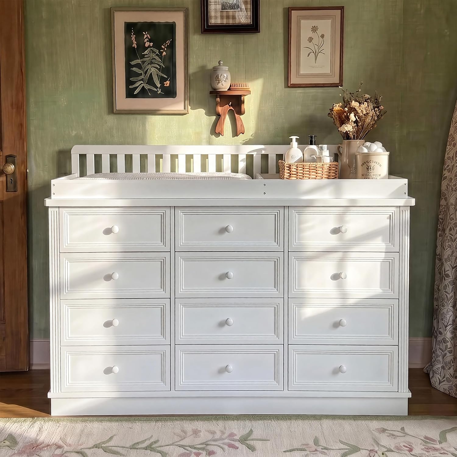 Baby Nursery Dresser Changing Table - Table à langer et commode pour