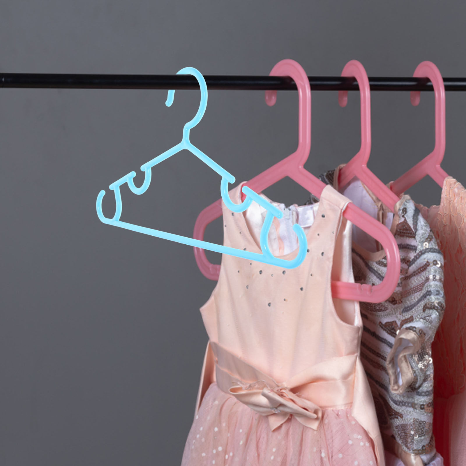 Closet Organizer Baby - 10 cintres antidérapants pour vêtements de