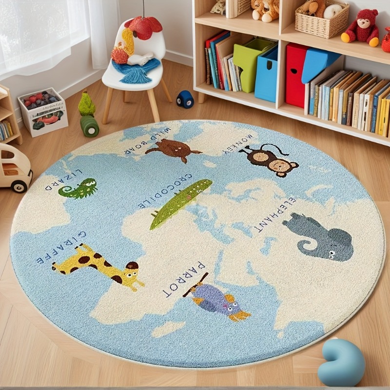 Soft Rug Nursery - Tapis pour enfants, Style dessin animé
