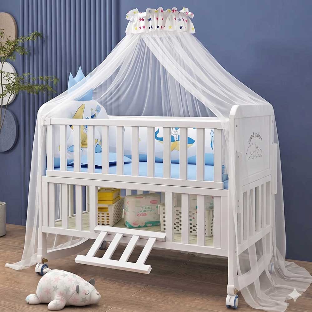 Convertible Crib Set - Lit bébé convertible en bois massif