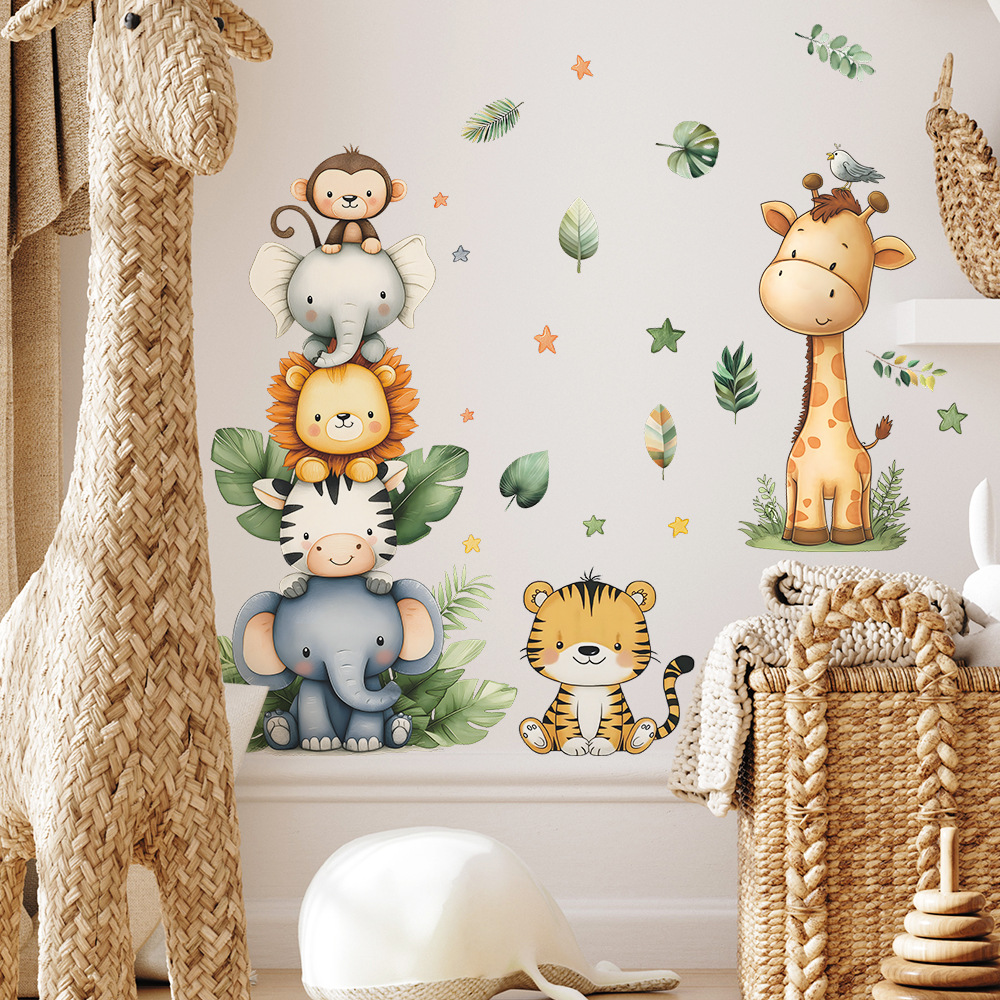 Autocollants muraux animaux de - Baby Nursery Modern avis et prix