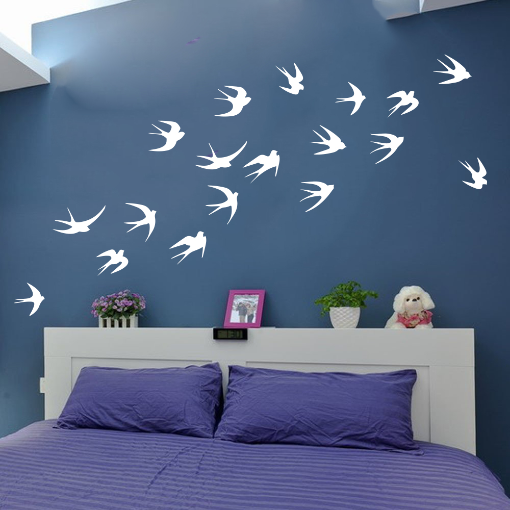 Sticker mural en forme d'hiron - Baby Nursery Wall Mural avis et prix