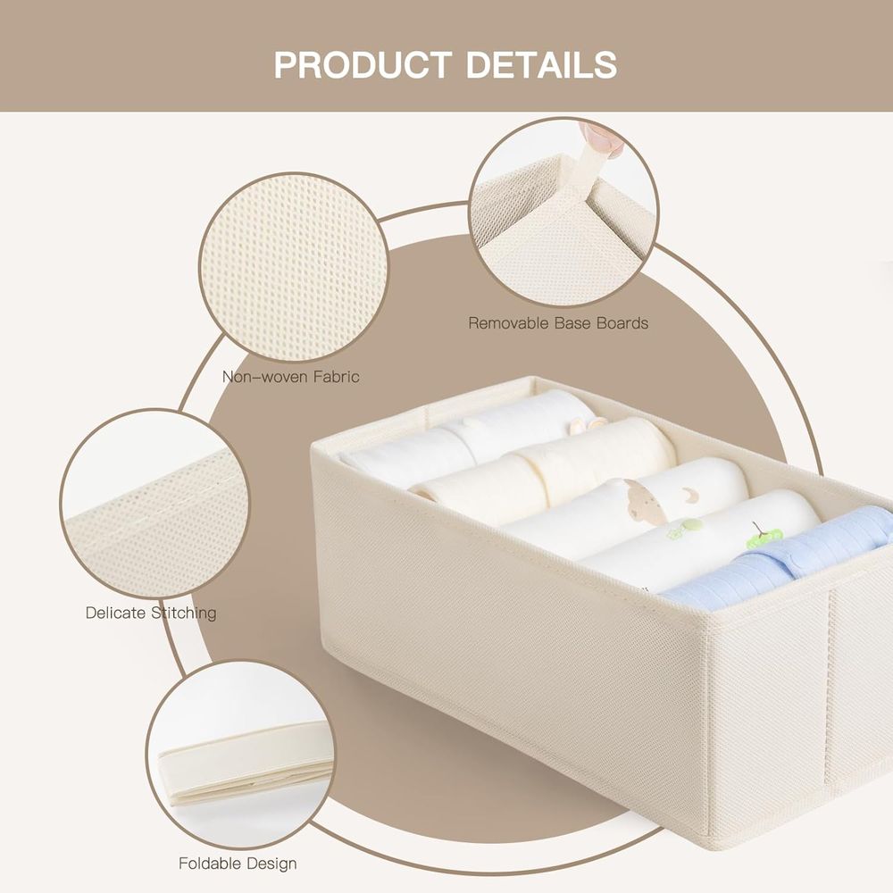 Lot de 10 organiseurs de tiroi - Closet Organizer Baby avis et prix