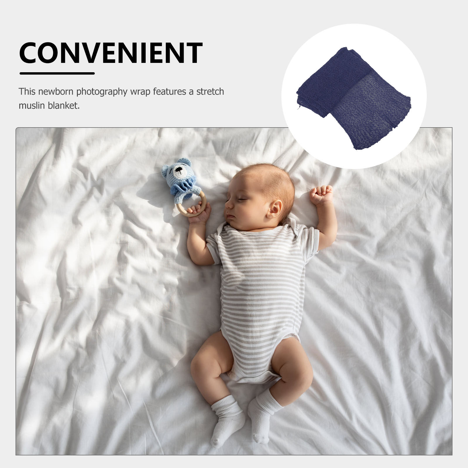 Nouvelle couverture extensible - Baby Wrap Stretchy avis et prix