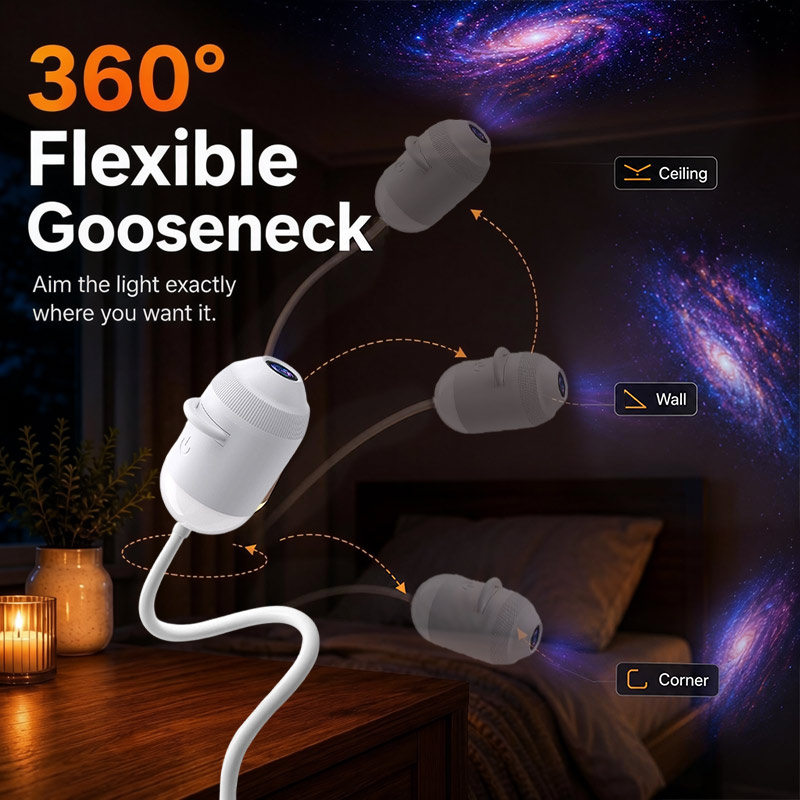 Projecteur holographique 5D Ga - Night Light Projector Stars avis et prix