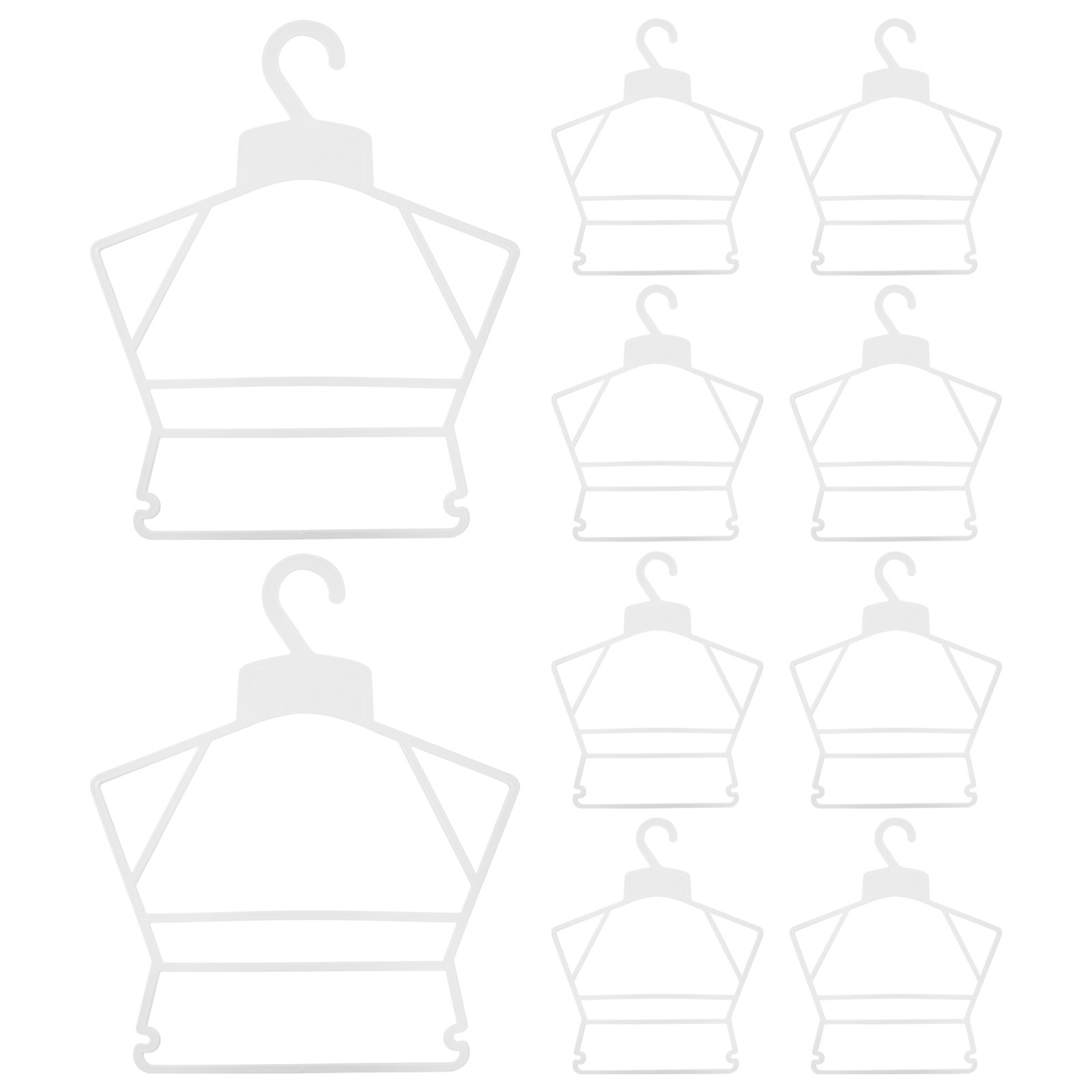 Cintres robustes en plastique  - Closet Organizer Baby avis et prix