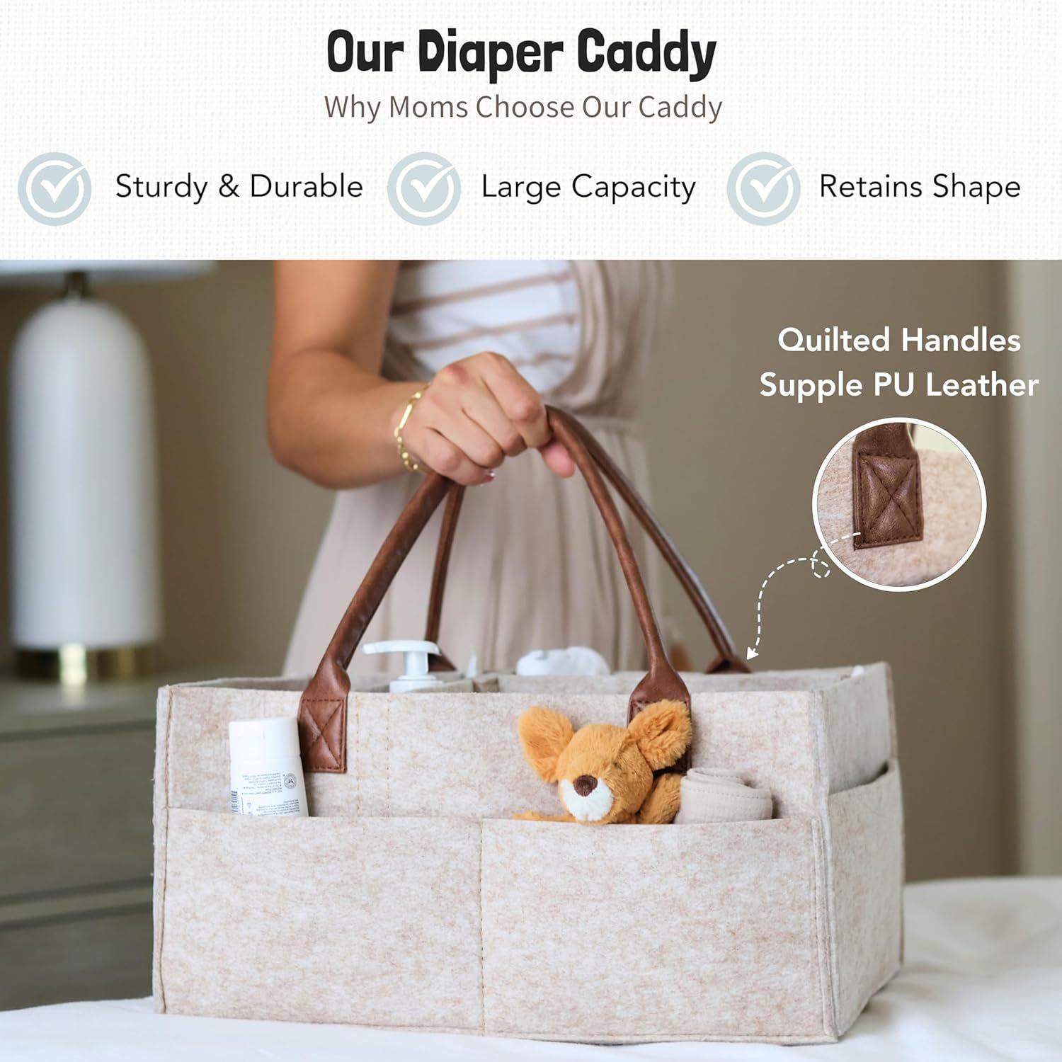 Panier de rangement en feutre  - Baby Nursery Bags avis et prix