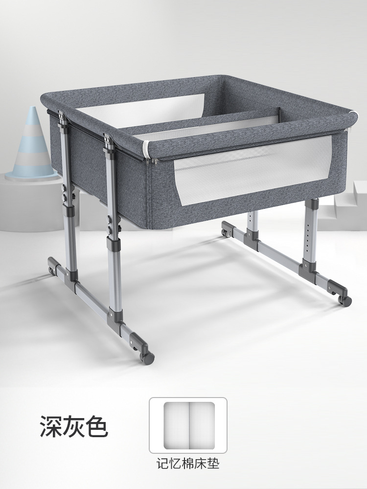 Lit bébé jumeau portable, amov - Baby Nursery With Queen Bed avis et prix
