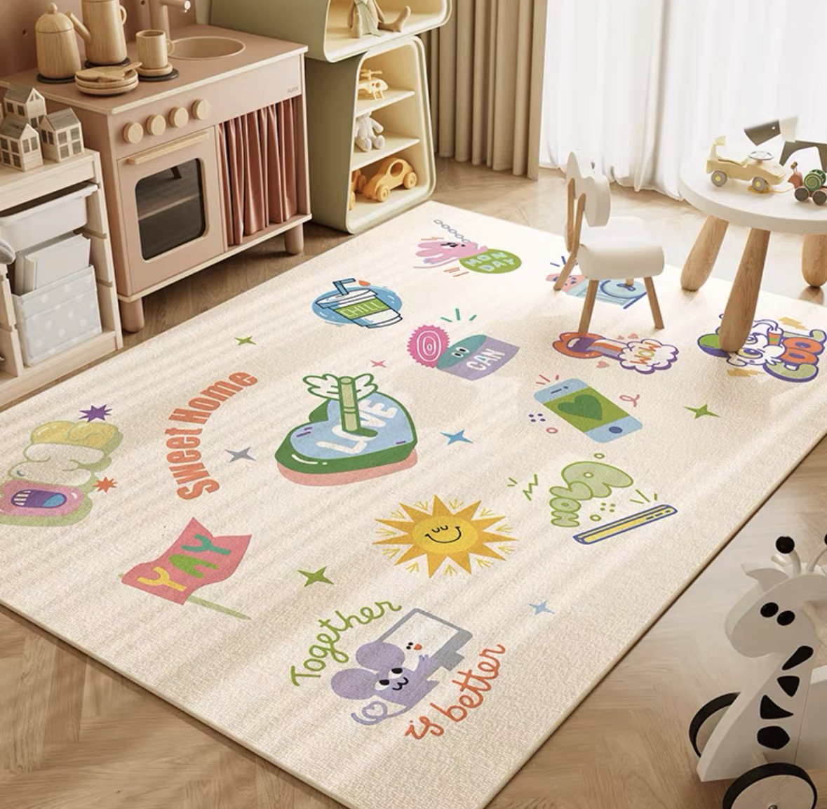 Tapis d'éveil pour bébé VIKAMA - Soft Rug Nursery avis et prix