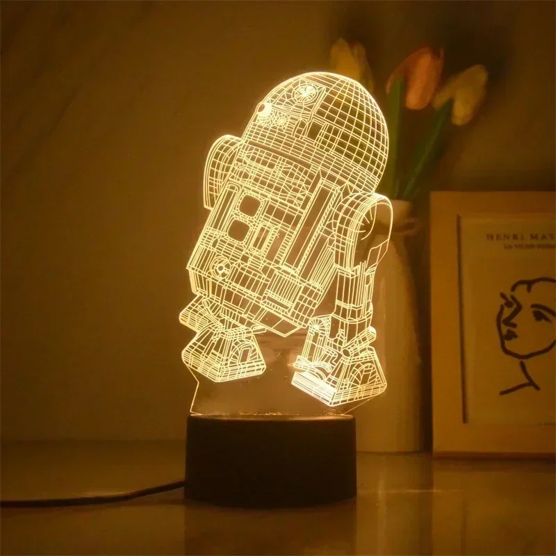 Lampe 3D Anime Cartoon Yoda Ba - Baby Yoda Nursery avis et prix