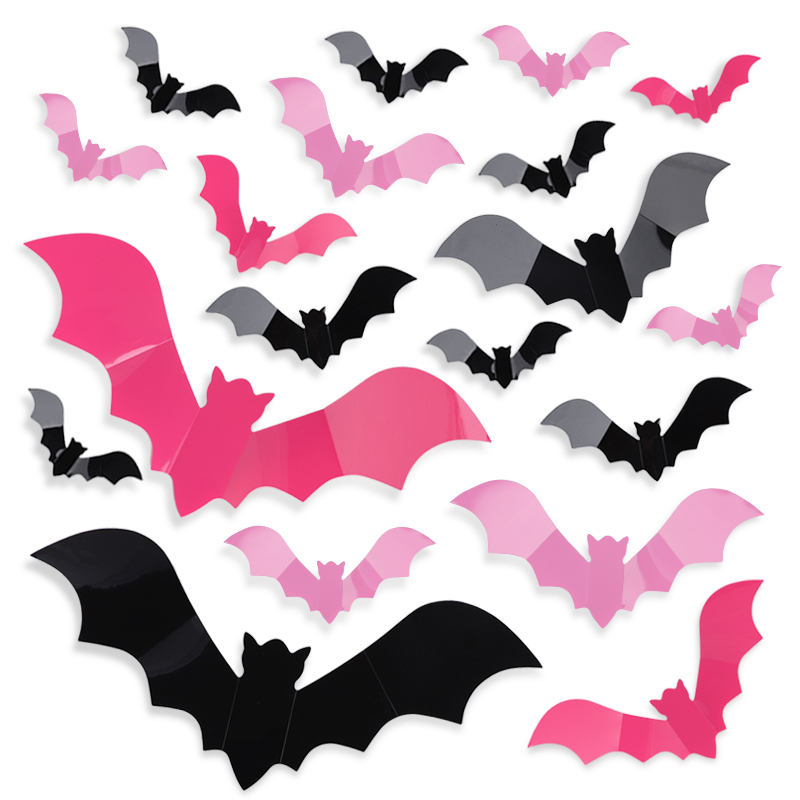 24/48 pièces Halloween rose ch - Baby Nursery Wall Mural avis et prix