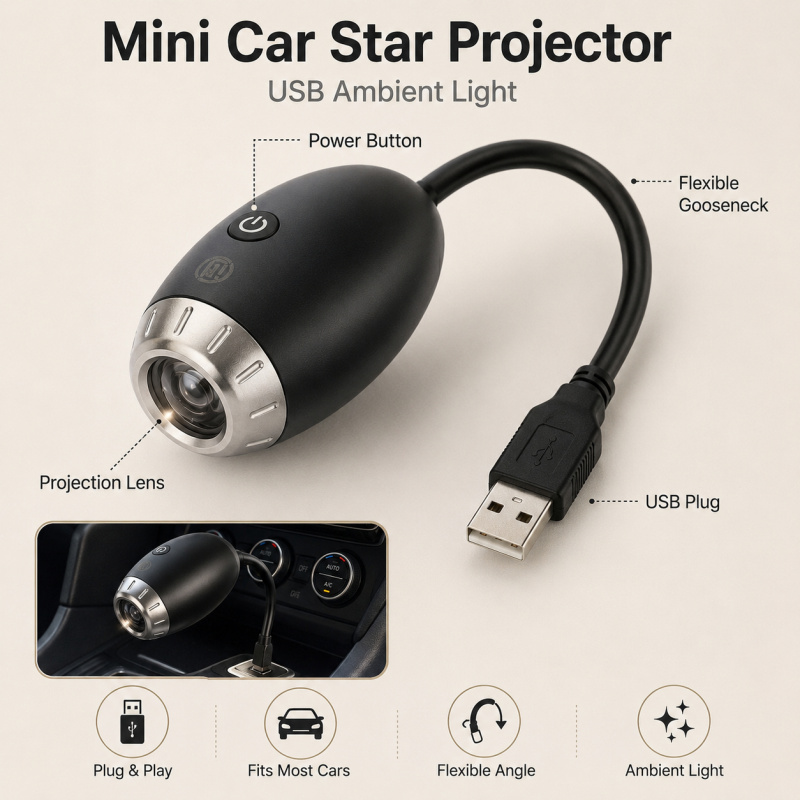 Projecteur d'étoiles USB pour  - Night Light Projector Stars avis et prix