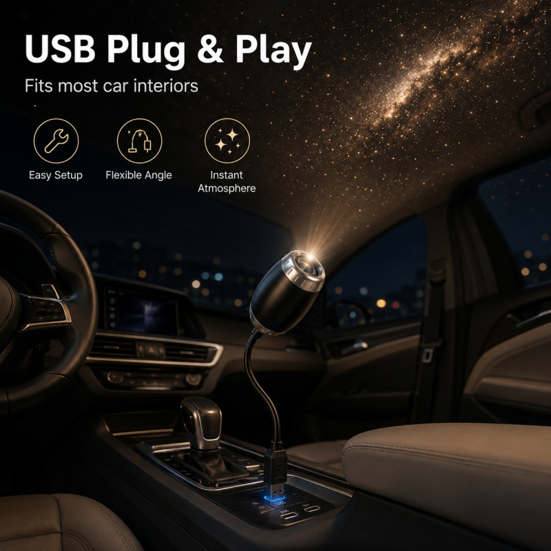 Projecteur d'étoiles USB pour  - Night Light Projector Stars avis et prix