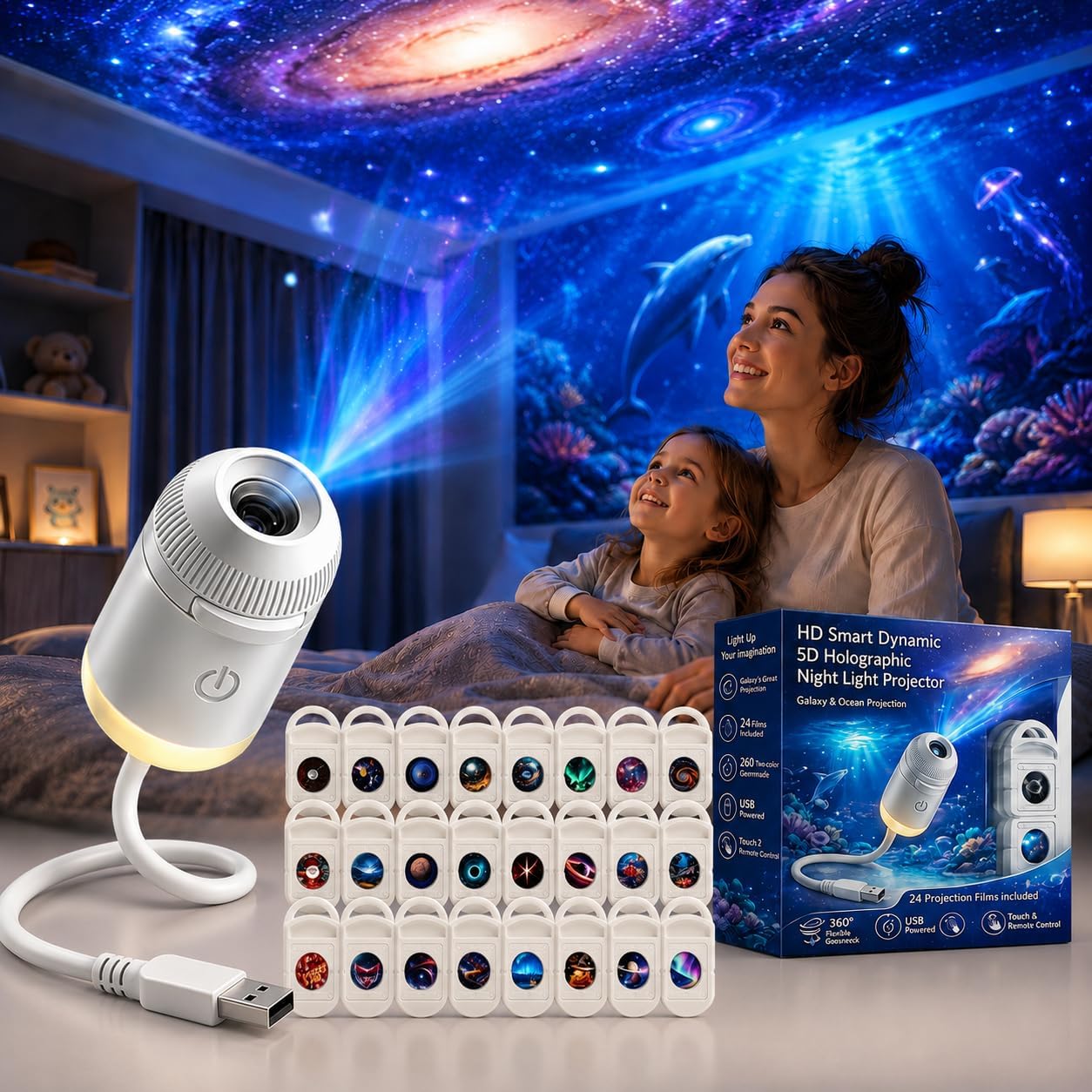 Projecteur de lumière nocturne - Night Light Projector Stars avis et prix