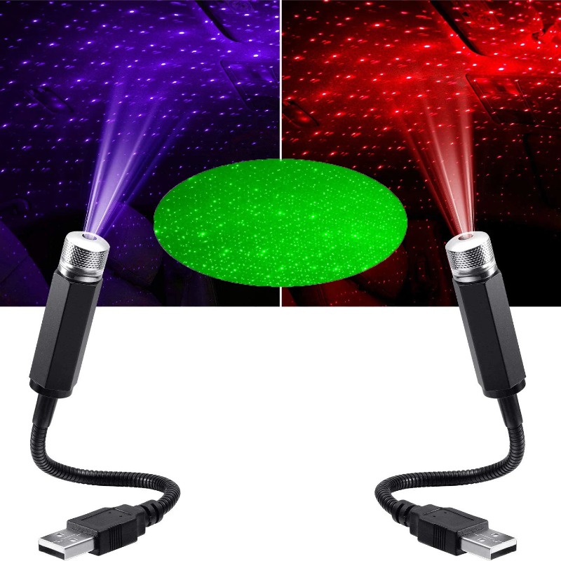 Voiture romantique LED ciel ét - Night Light Projector Stars avis et prix