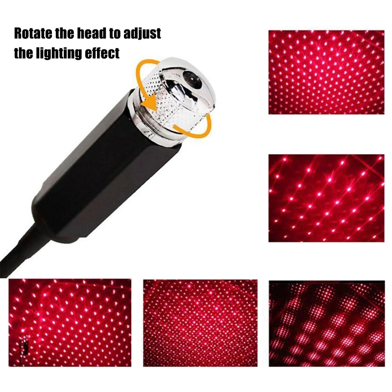 Voiture romantique LED ciel ét - Night Light Projector Stars avis et prix