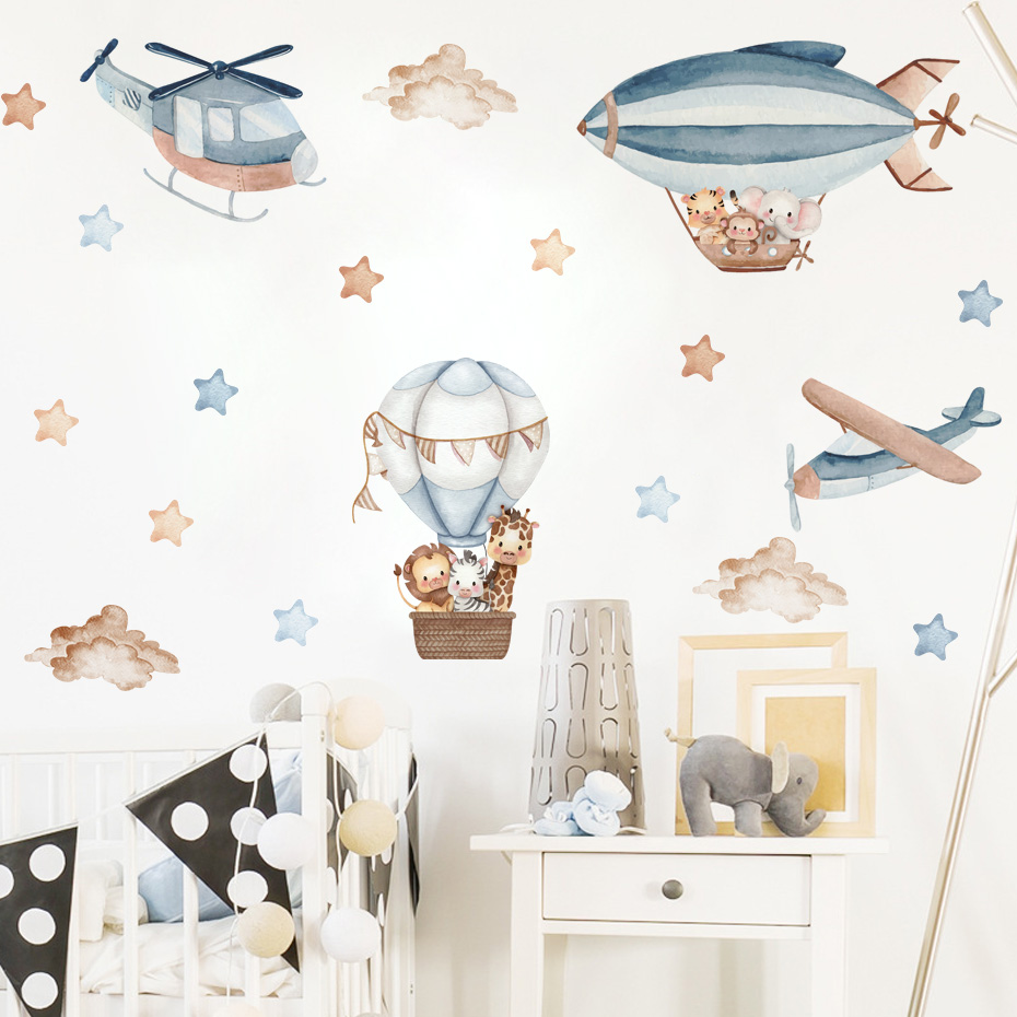 Autocollants muraux animaux aq - Baby Nursery Wall Mural avis et prix