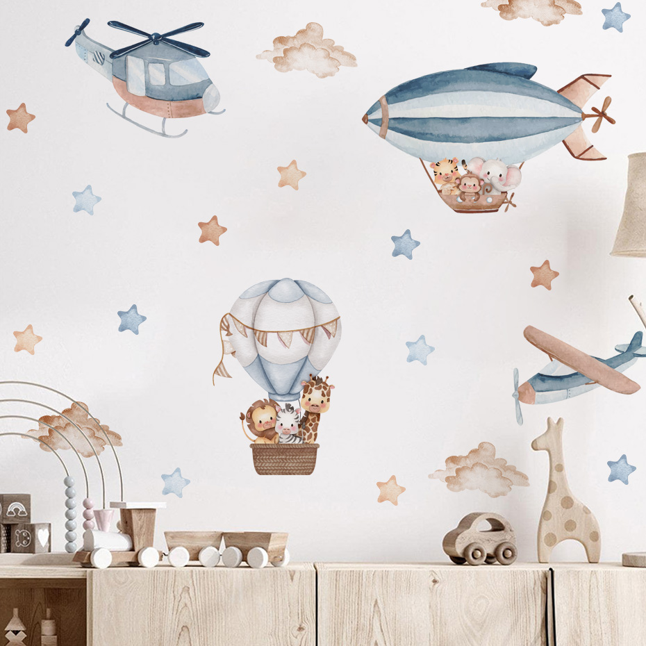 Autocollants muraux animaux aq - Baby Nursery Wall Mural avis et prix