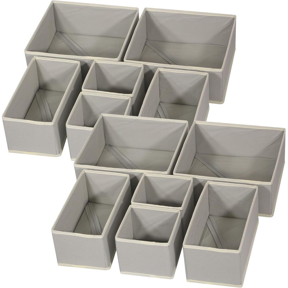 Lot de 12 boîtes de rangement  - Closet Organizer Baby avis et prix