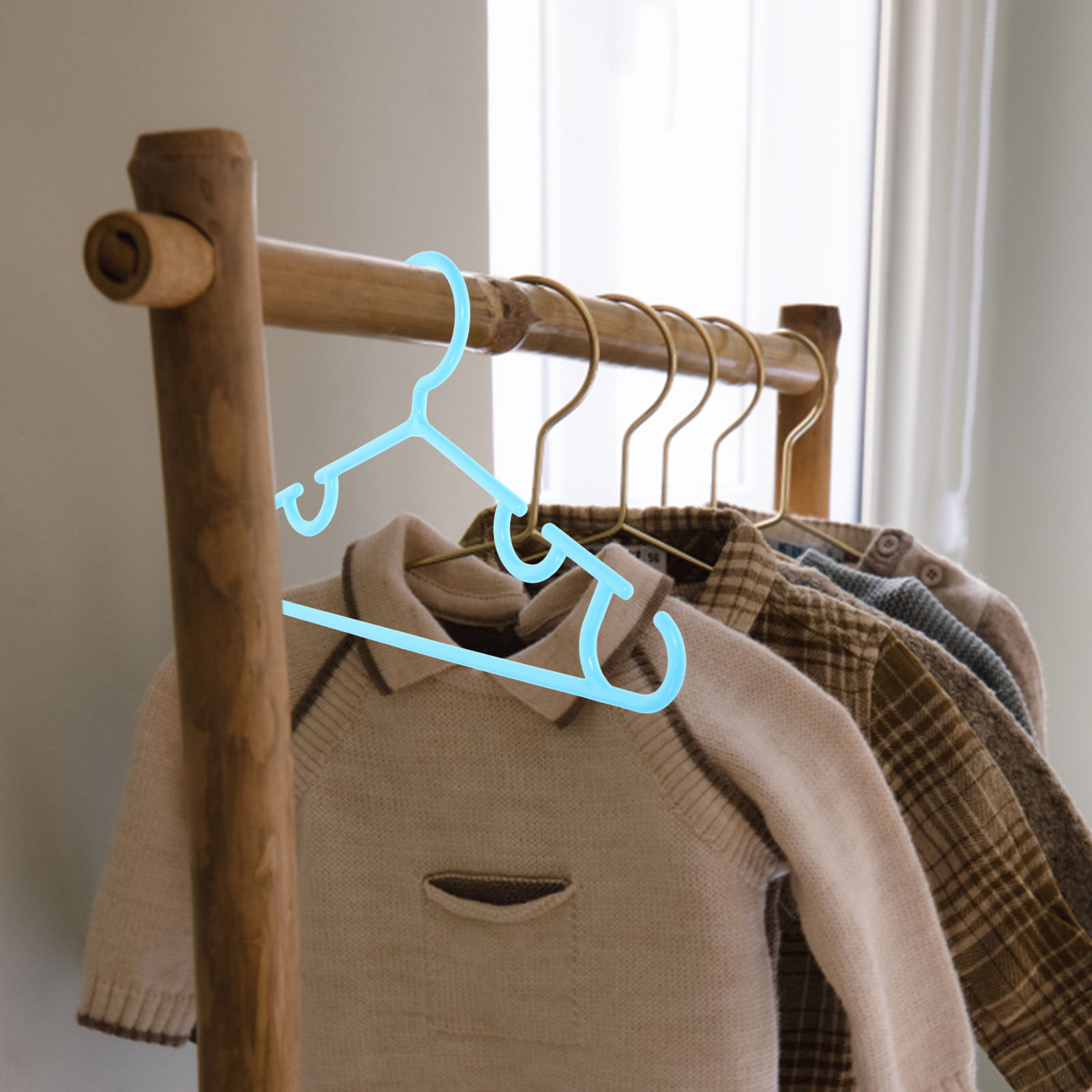 10 cintres antidérapants sûrs  - Baby Nursery Hangers avis et prix