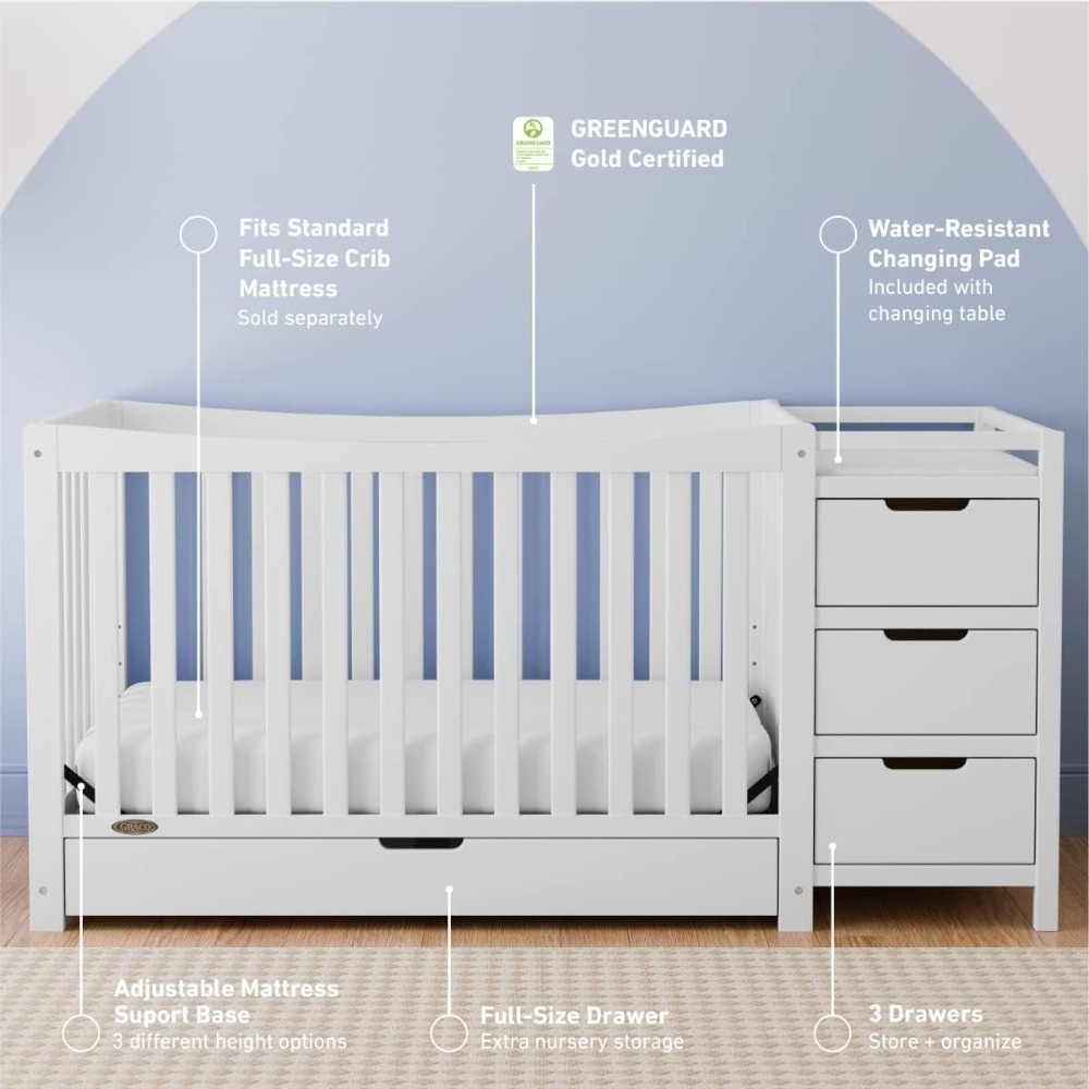 Lit bébé convertible multifonc - Convertible Crib Set avis et prix