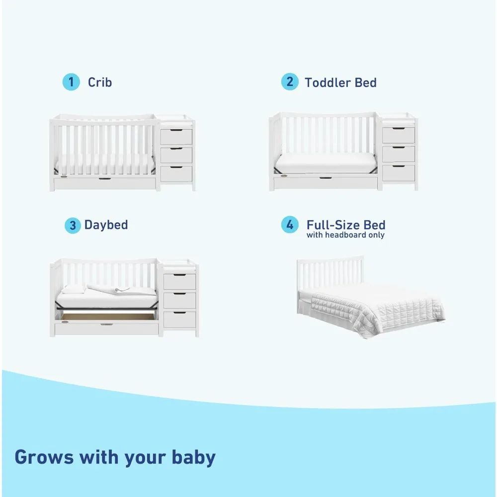 Lit bébé convertible multifonc - Convertible Crib Set avis et prix