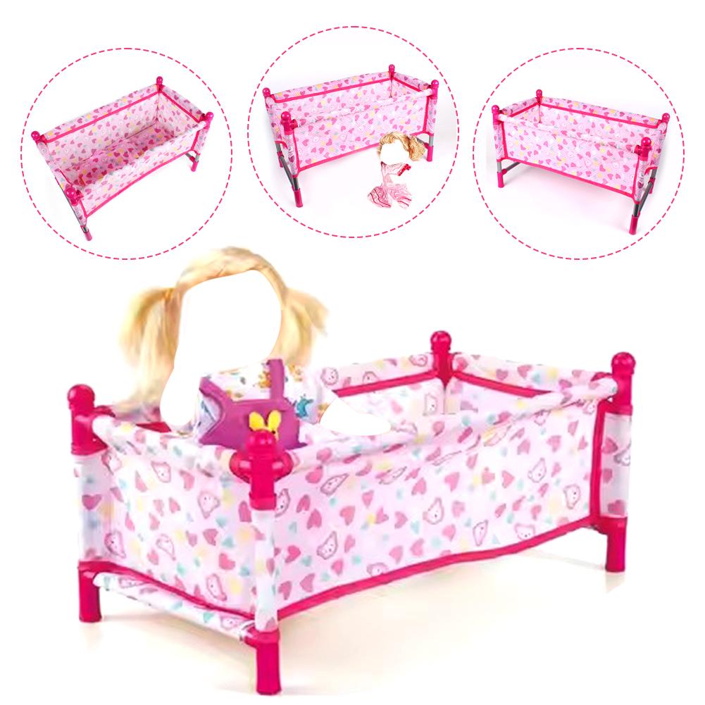 Lit jouet Simulation bébé poup - Baby Nursery Crib avis et prix