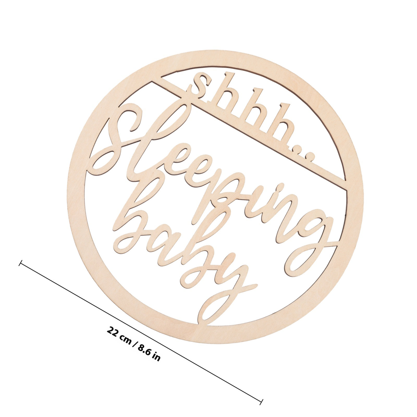 Panneau de porte en bois ajour - Baby Nursery Hangers avis et prix