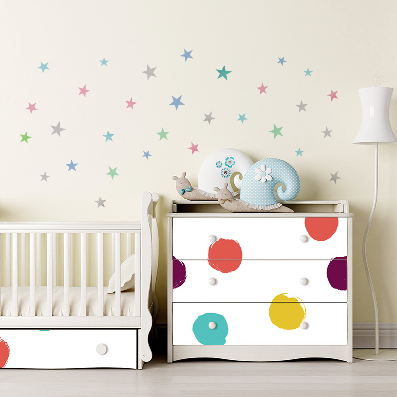 Autocollant mural étoiles pour - Baby Nursery Modern avis et prix