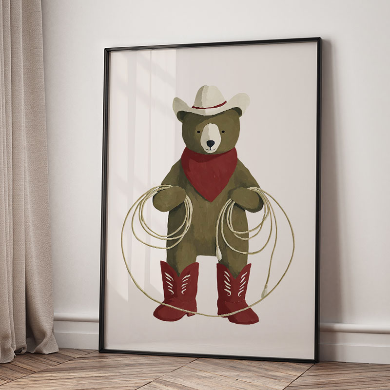 Tableau mural en toile amusant - Baby Nursery Modern avis et prix
