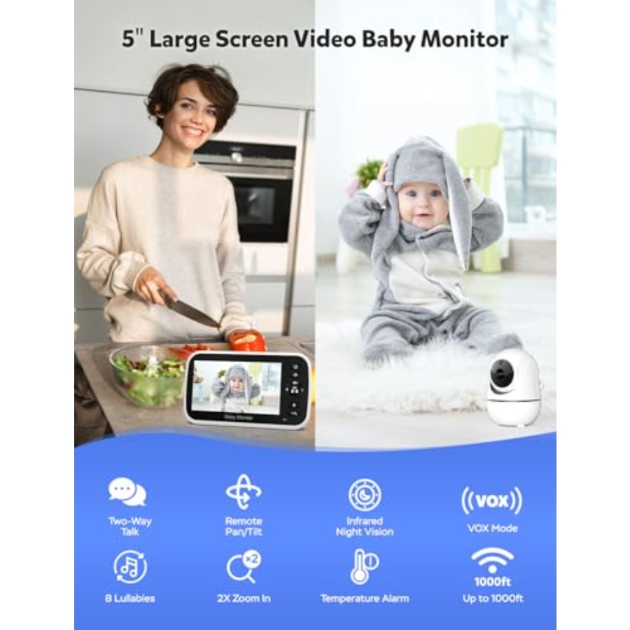 Babyphone pour usage en crèche - Baby Nursery Hours avis et prix