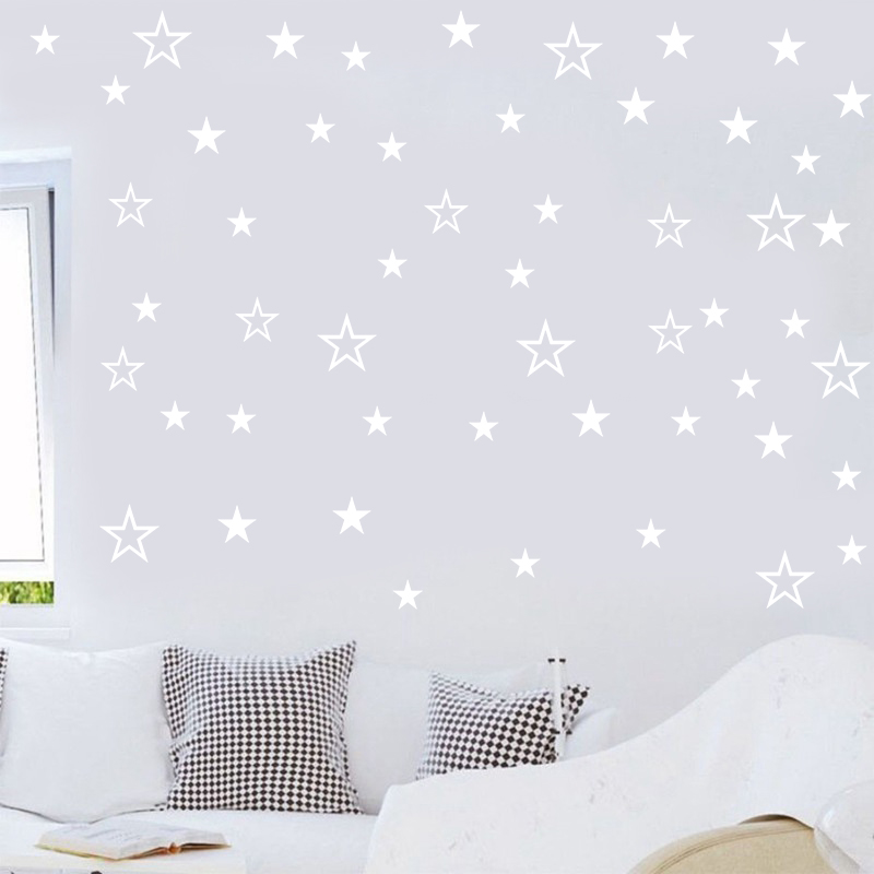 Autocollant mural étoiles soli - Baby Nursery Wall Mural avis et prix