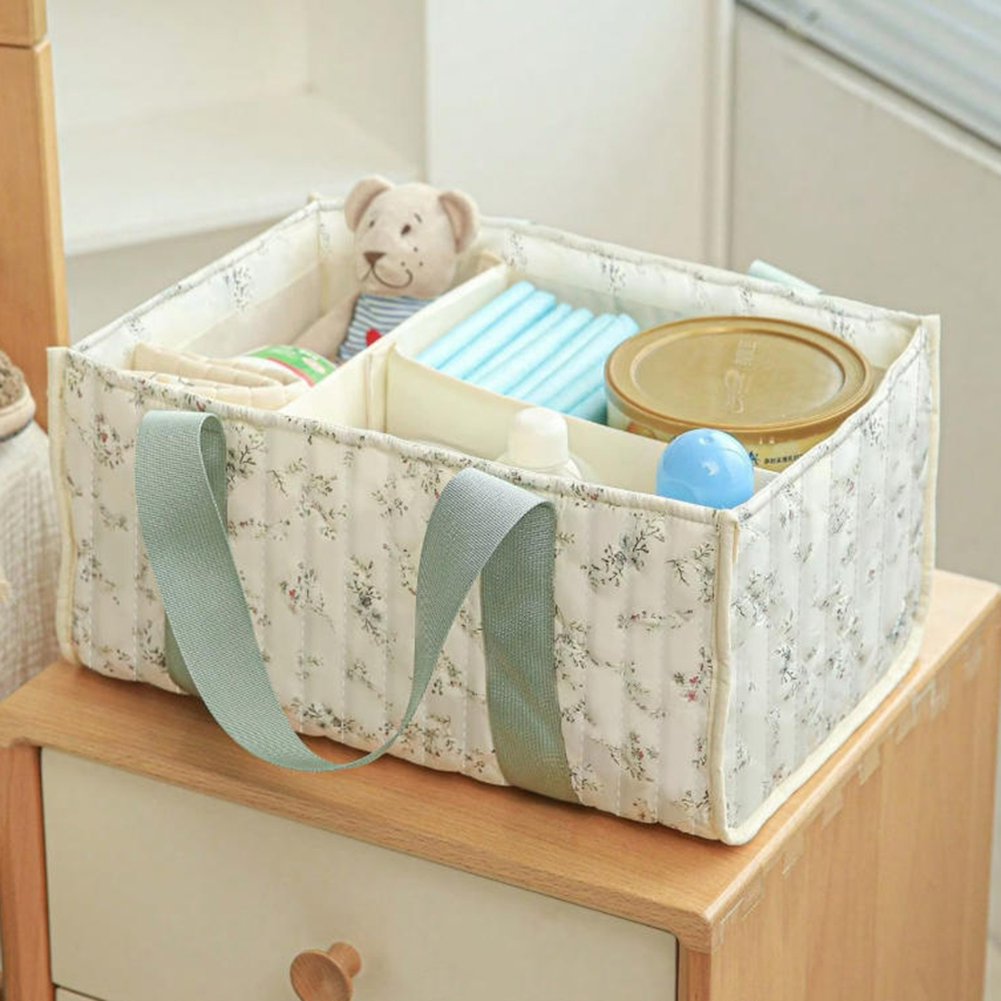 Organisateur de couches à fleu - Baby Nursery Bags avis et prix