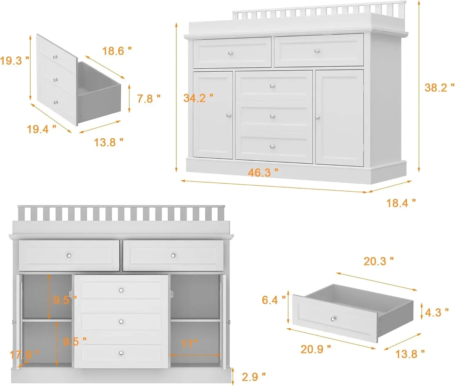 Commode bébé 46 avec table à l - Baby Nursery Dresser Changing Table avis et prix