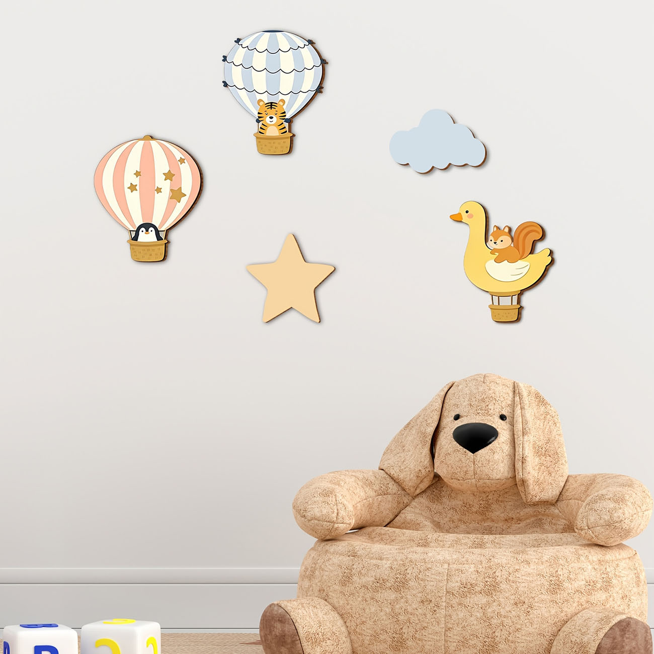 Autocollants muraux en bois en - Baby Nursery Wall Mural avis et prix